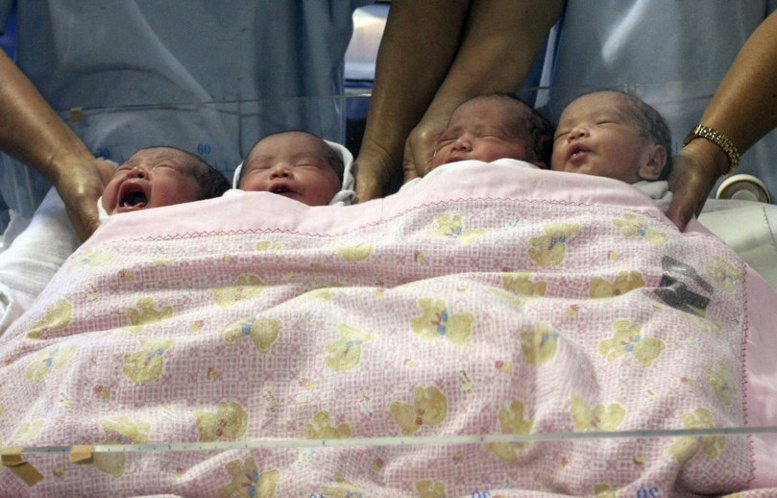 Casamance : Une maman de cinq enfants accouche de quadruplés