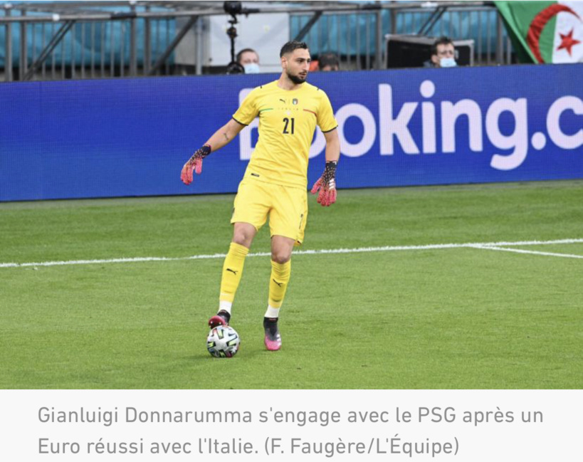 Gianluigi Donnarumma s’engage officiellement avec le PSG jusqu’en 2026
