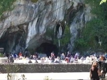 ccLe 21 juin 2013, la grotte de Lourdes réouvrait ses portes au public. TV Lourdes/Screengrab
