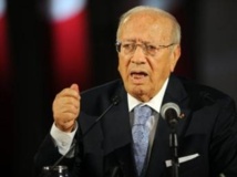 Beji Caid Essebsi, leader de Nida Tounes, en juin 2011. AFP / FETHI BELAID