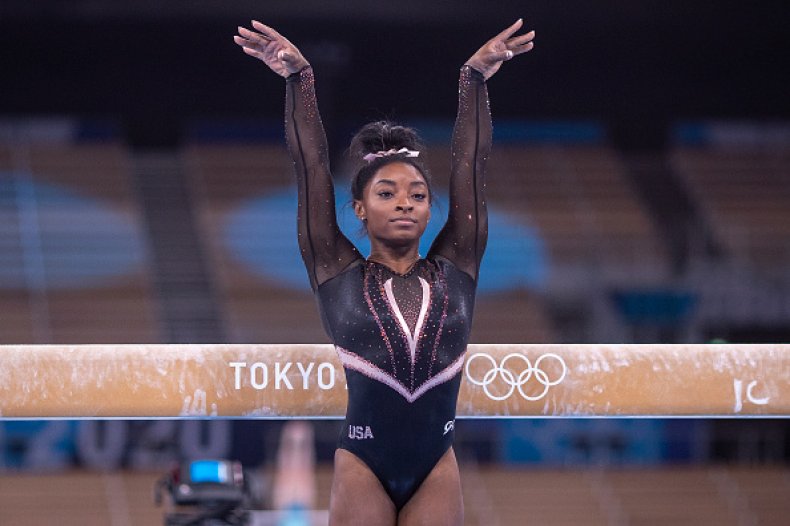 Gymnastique: Biles explique son retrait du concours par équipes par "des démons dans (sa) tête"