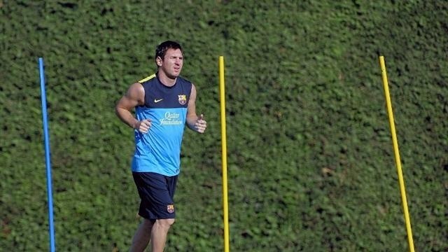 Barça: Messi a repris l'entraînement