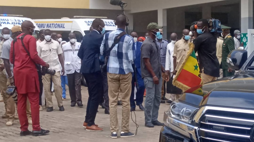 Visite de Macky Sall dans des centres de santé: la presse privée mise à l'écart