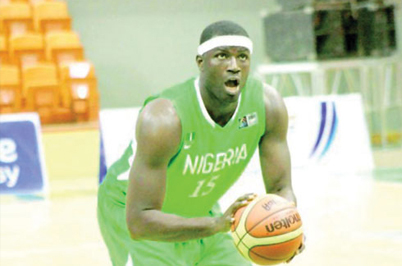 1/4 finale Sénégal-Nigéria: "Ce n'est pas parce qu'on a fait plus de 100 points qu'on va battre le Sénégal", se méfie le pivot nigérian Oyedeji Olumide