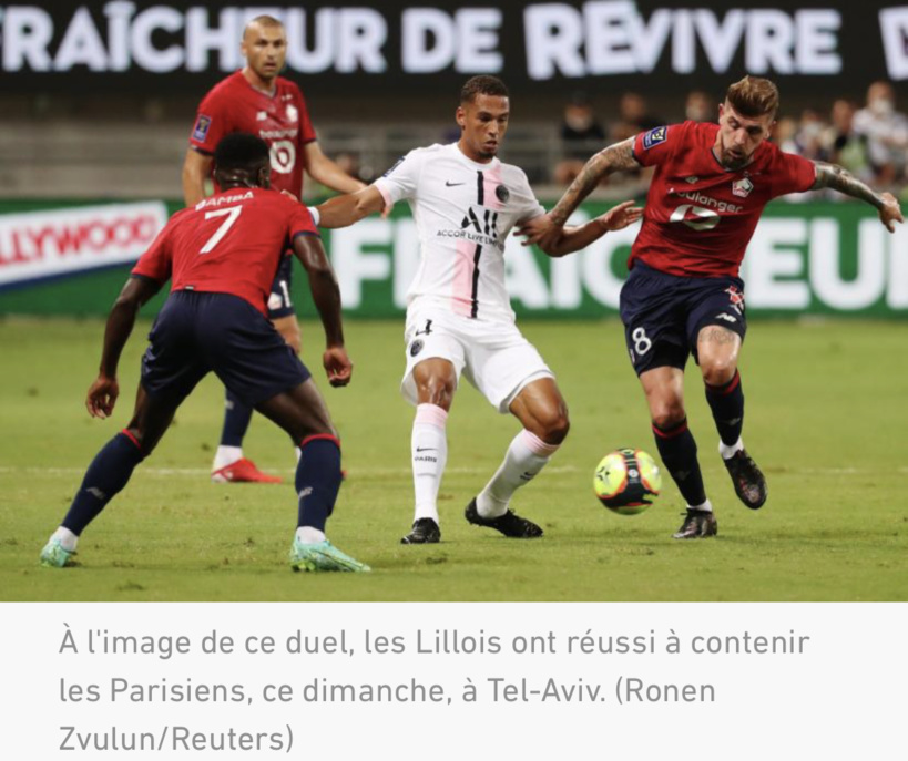 Trophée des champions: Lille piège le PSG Trophée des champions: Lille piège le PSG