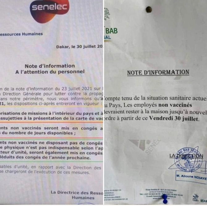 L'employeur ou l'entreprise ne peut pas contraindre son employé à se vacciner contre la Covid_19 (expert) 