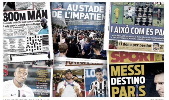 Le Real Madrid relance l'option Mbappé, la Messimania à Paris régale la presse européenne