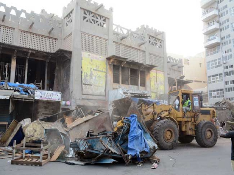 L’ancien centre commercial « Touba Sandaga » démoli, le préfet face à la presse la semaine prochaine