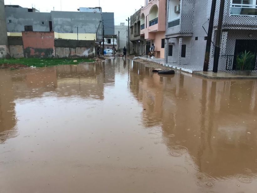 Keur Massar renoue avec les inondations: les Cités Ancar et Camille Basse sous les eaux