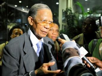 Didier Ratsiraka, l'ancien président malgache, doit s'exprimer ce mercredi 11 septembre. Grant Lee Neuenburg / Reuters