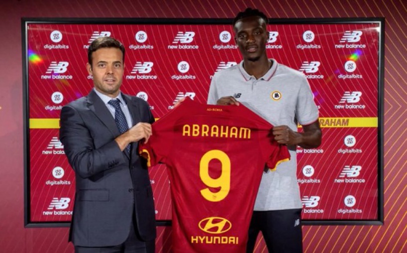 Tammy Abraham signe à l’AS Roma Tammy Abraham signe à l’AS Roma
