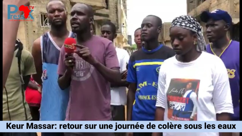 Keur Massar: retour sur une journée de colère sous les eaux Keur Massar: retour sur une journée de colère sous les eaux