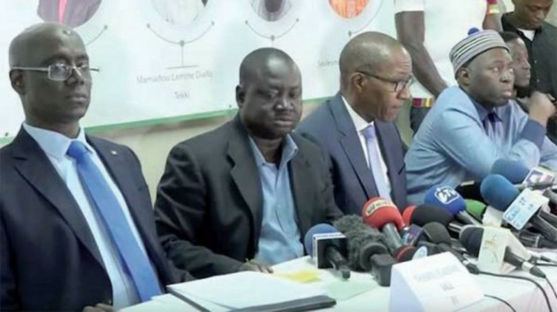 TAS, Tekki, Abdoul Mbaye, le CRD et Jotna forment un coalition et taclent les "grands" de l'opposition