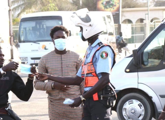Respect des mesures barrières : la police récolte 40 millions FCFA 