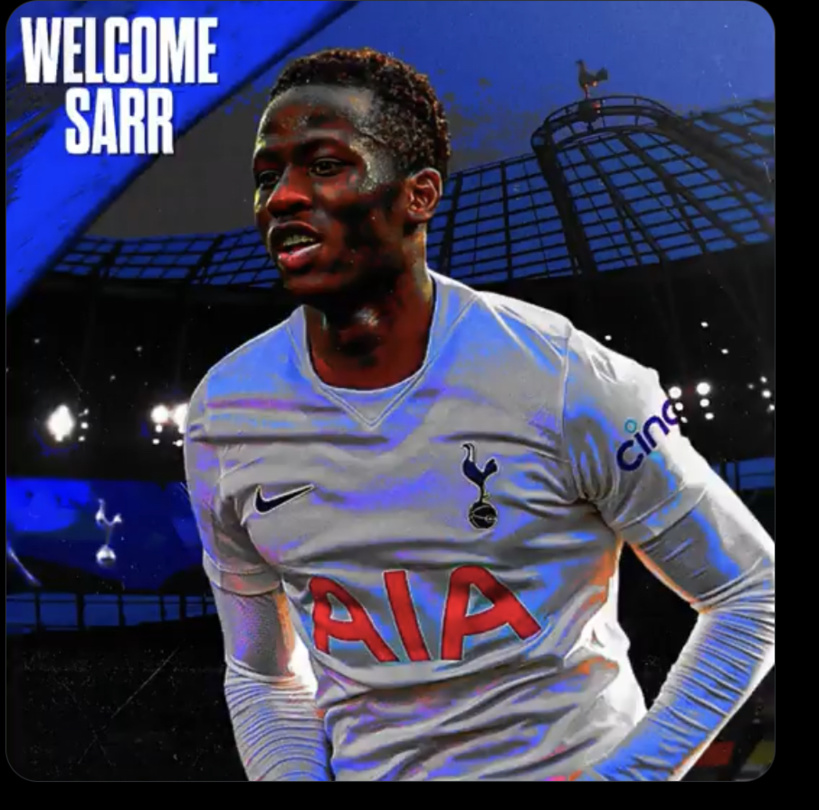 Officiel, Pape Matar Sarr signe à Tottenham et reste en prêt à Metz Officiel, Pape Matar Sarr signe à Tottenham et reste en prêt à Metz