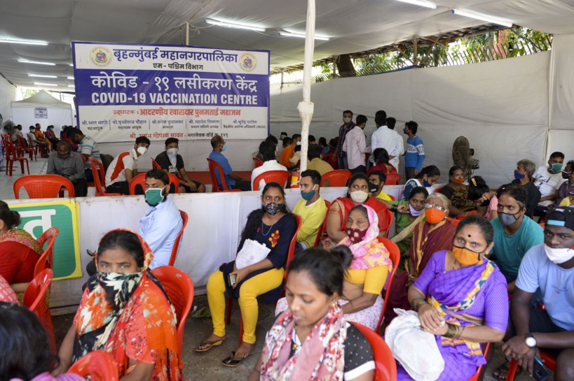 Covid-19: dix millions de personnes ont été vaccinées en un seul jour en Inde Covid-19: dix millions de personnes ont été vaccinées en un seul jour en Inde