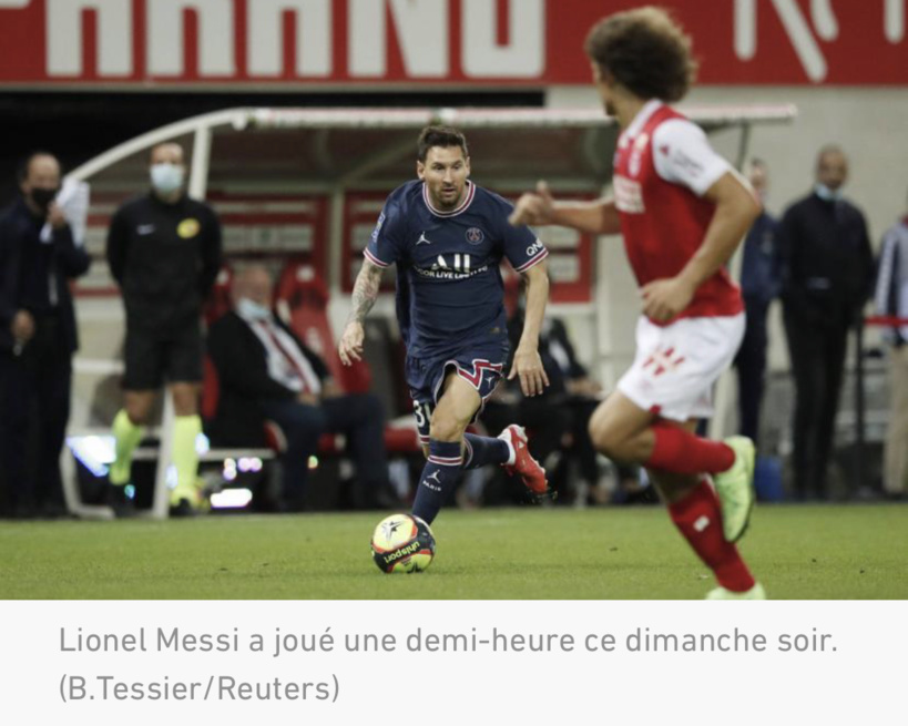 Le PSG s'impose sans briller à Reims pour la première de Lionel Messi Le PSG s'impose sans briller à Reims pour la première de Lionel Messi