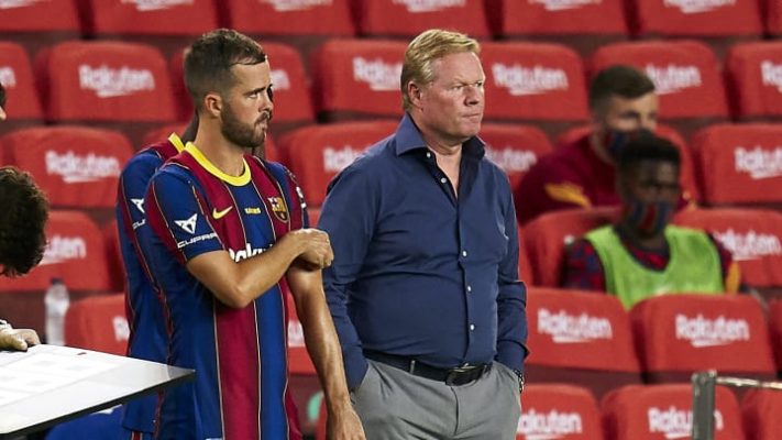 Barça: Pjanic balance sur Koeman et parle d'un "grand manque de respect"