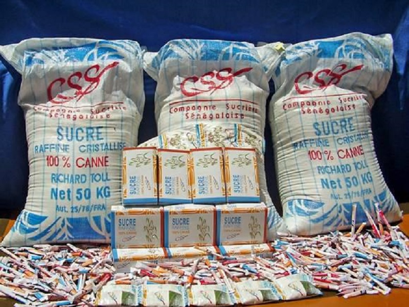 Pikine: 6 tonnes de sucre saisies, 14 commerçants interpellés