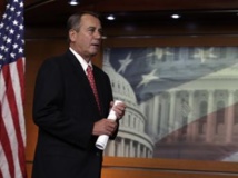 Le chef de file des républicains, John Boehner, Washington, le 21/12/2012. REUTERS/Yuri Gripas