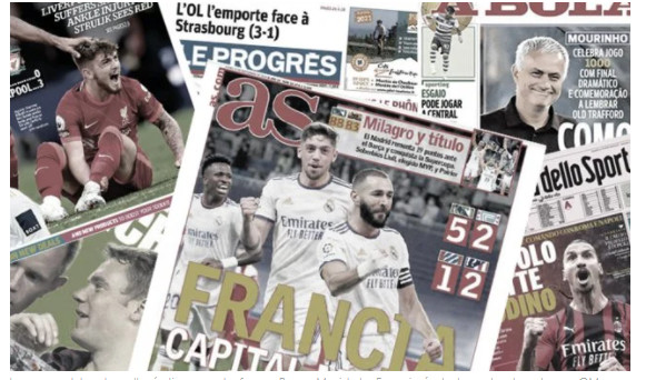 La presse catalane lance l'opération revanche face au Bayern Munich, les Français régalent pour le retour du Real Madrid au Bernabeu