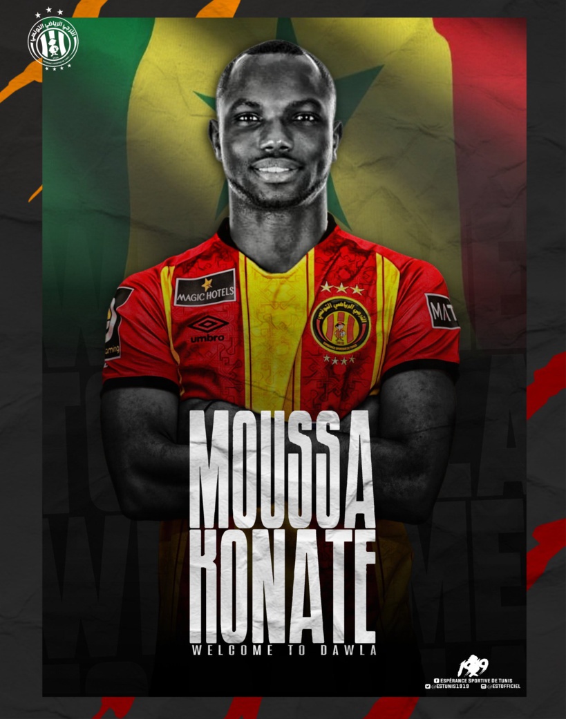 Moussa Konaté prêté à l’Esperance de Tunis
