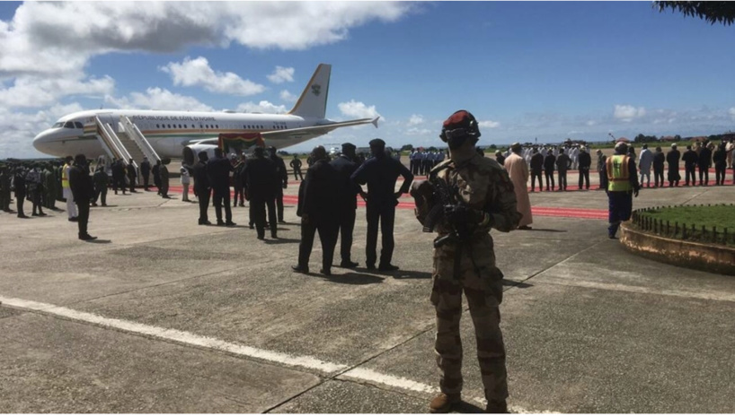 Guinée: une délégation de chefs d’État de la Cédéao est arrivée à Conakry Guinée: une délégation de chefs d’État de la Cédéao est arrivée à Conakry
