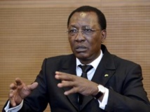 Le président tchadien Idriss Déby. Photo AFP / Bertrand Guay