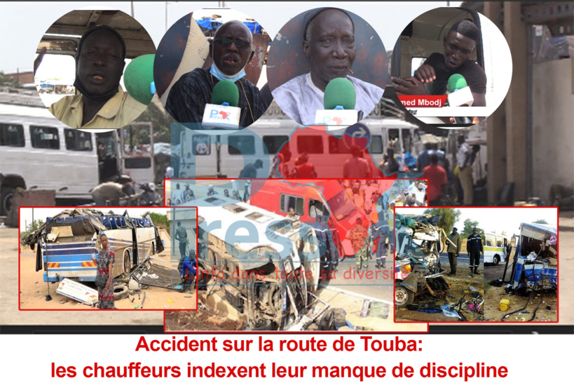 Accidents sur la route du Magal de Touba: les chauffeurs font leur autocritique Accidents sur la route du Magal de Touba: les chauffeurs font leur autocritique