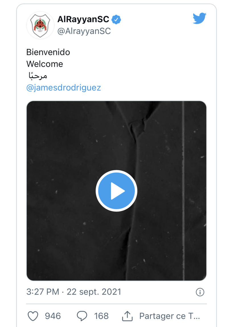 James Rodriguez quitte Everton pour le Qatar James Rodriguez quitte Everton pour le Qatar