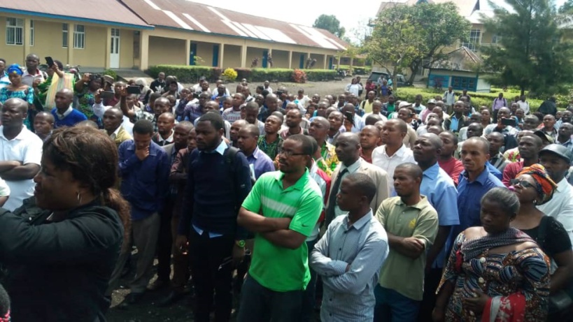 RDC: des enseignants de l’Est vont se mettre en grève si leur condition salariale ne s’améliore pas RDC: des enseignants de l’Est vont se mettre en grève si leur condition salariale ne s’améliore pas
