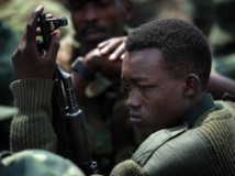 Un combattant du M23, le 1er décembre à Goma, en RDC. Les Etats-Unis demandent au Rwanda de cesser son soutien au mouvement rebelle. AFP PHOTO/PHIL MOORE