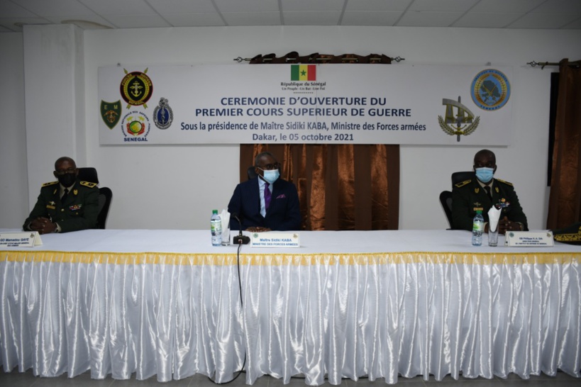 Le Sénégal lance sa première promotion de Cours supérieur de guerre 