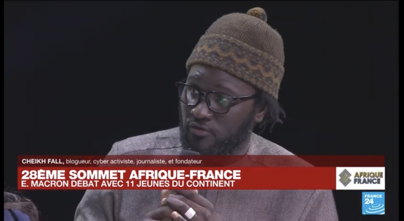 Sommet Afrique-France: les six exigences de Cheikh Fall au Président Macron Sommet Afrique-France: les six exigences de Cheikh Fall au Président Macron