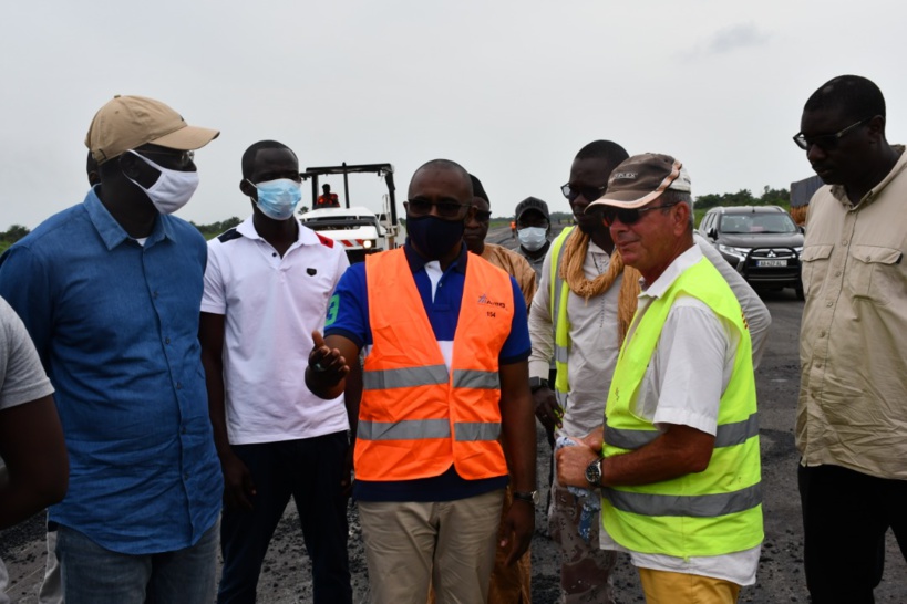 Réhabilitation Aéroport Cap Skirring: les travaux seront bouclés avant l’ouverture de la saison touristique. Réhabilitation Aéroport Cap Skirring: les travaux seront bouclés avant l’ouverture de la saison touristique.
