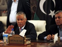 Ali Zeidan en conférence de presse à Tripoli, le 10 octobre 2013 après sa libération. REUTERS/Ismail Zitouny