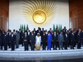 Les chefs d’Etats de l’Union africaine réunis à Addis-Abeba, en Ethiopie, le 27 janvier 2013. REUTERS/Tiksa Negeri