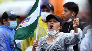 Manifestations antigouvernementales en Bolivie, le président crie au "coup d'État"