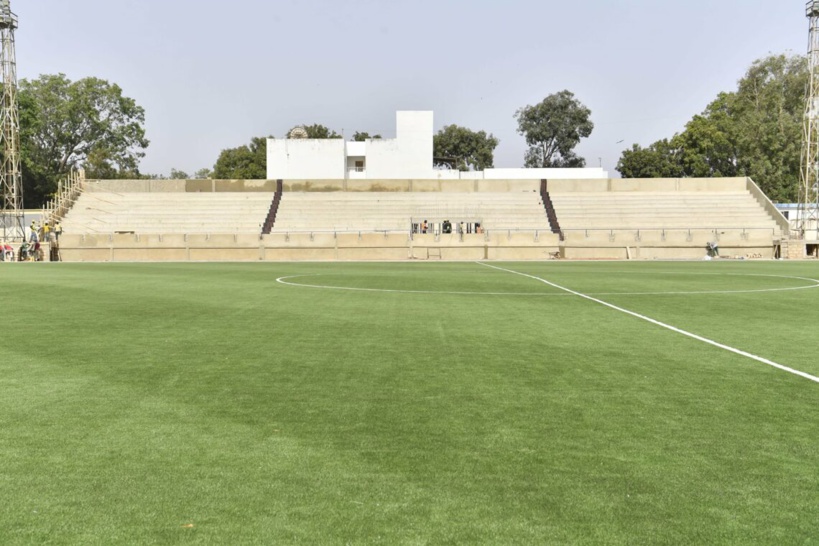 La Fifa certifie la pelouse du stade Maniang Soumaré de Thiès La Fifa certifie la pelouse du stade Maniang Soumaré de Thiès