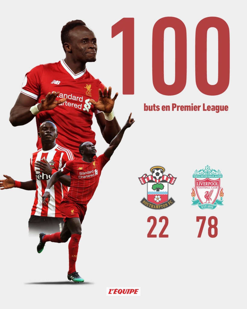 Watford-Liverpool: Sadio Mané ouvre le score avec son 100e but en Premier League