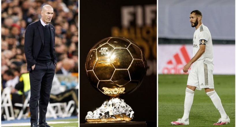 Le message de soutien très fort de Zidane à Benzema pour le Ballon d’Or