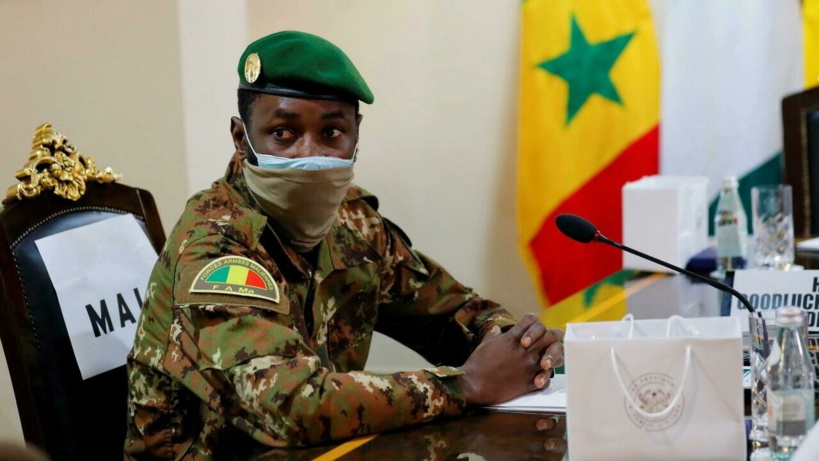 Mali: la Cédéao se montre ferme avec le président de la transition Assimi Goïta