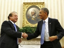 Barack Obama et Nawaz Sharif ce mercredi 23 octobre à Washington. REUTERS/Larry Downing