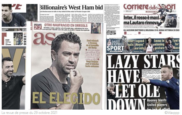 L'arrivée de Xavi au FC Barcelone enflamme l'Espagne, Wayne Rooney se paye Manchester United et ses stars