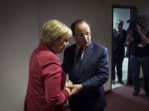 François Hollande et Angela Merkel se sont rencontrés en marge du sommet européen. REUTERS/Bundesregierung/Guido Bergmann