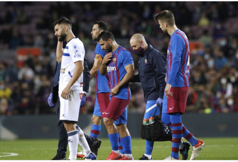 Sergio Agüero admis à l’hôpital: il souffrirait d'une arythmie cardiaque Sergio Agüero admis à l’hôpital: il souffrirait d'une arythmie cardiaque