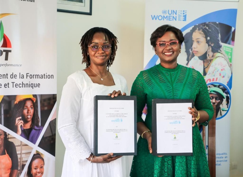 Entreprenariat: l’appui d’ONU Femmes et le 3FPT pour la formation de 10.000 Sénégalaises Entreprenariat: l’appui d’ONU Femmes et le 3FPT pour la formation de 10.000 Sénégalaises