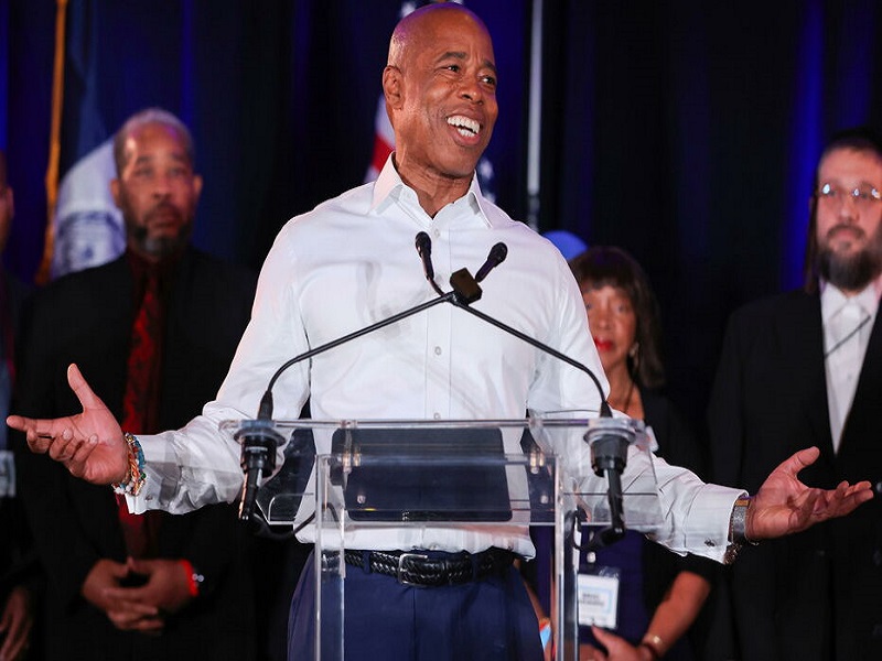 États-Unis : le démocrate Éric Adams remporte la mairie de New York