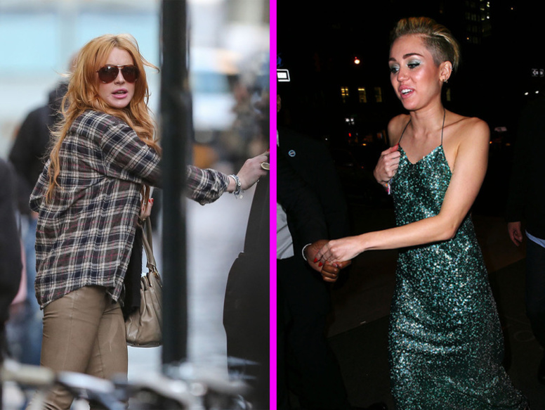 LINDSAY LOHAN ET MILEY CYRUS : NOUVELLES CAMARADES DE FÊTE LINDSAY LOHAN ET MILEY CYRUS : NOUVELLES CAMARADES DE FÊTE