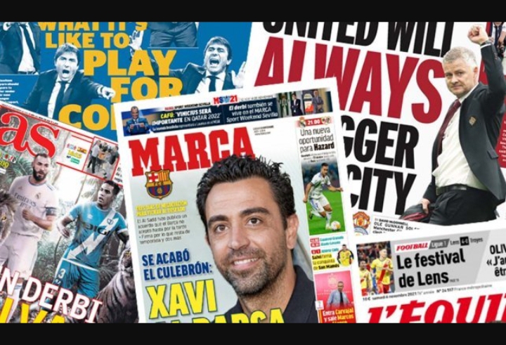 Ole Gunnar Solskjaer se moque de Manchester City, la presse espagnole en feu pour l'arrivée de Xavi